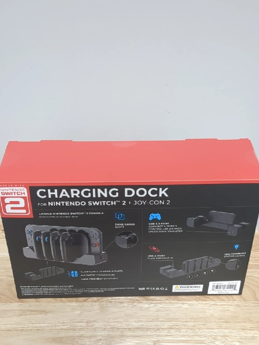 Charging Dock for Nintendo Switch (Black)